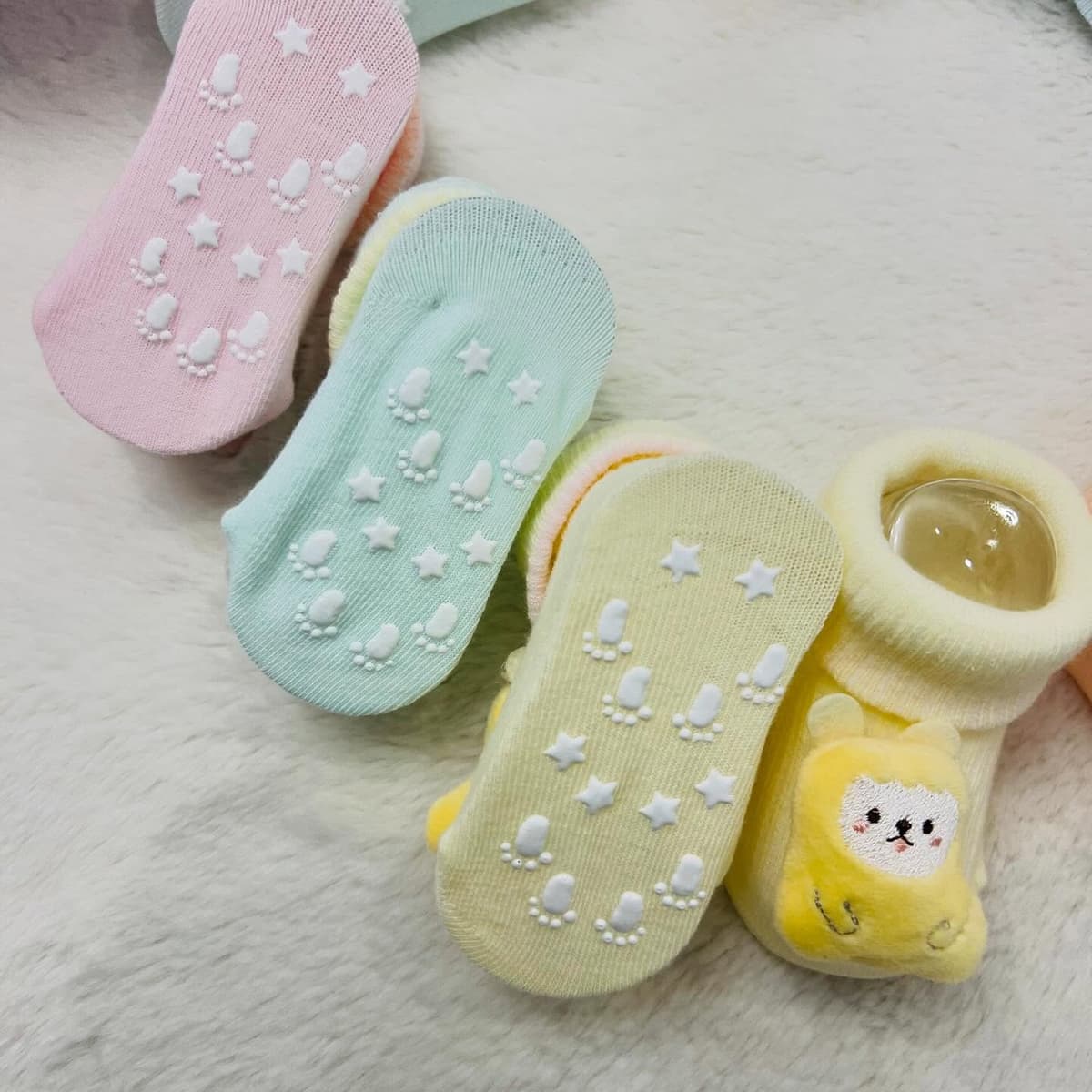 Babies 3D Booties Socks