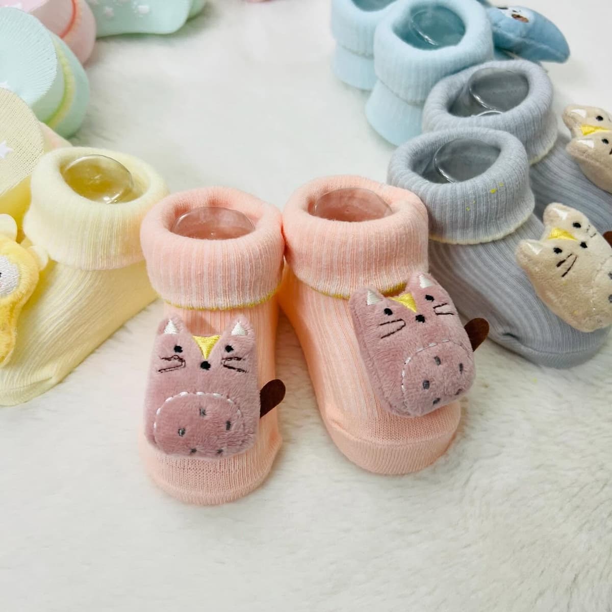 Babies 3D Booties Socks