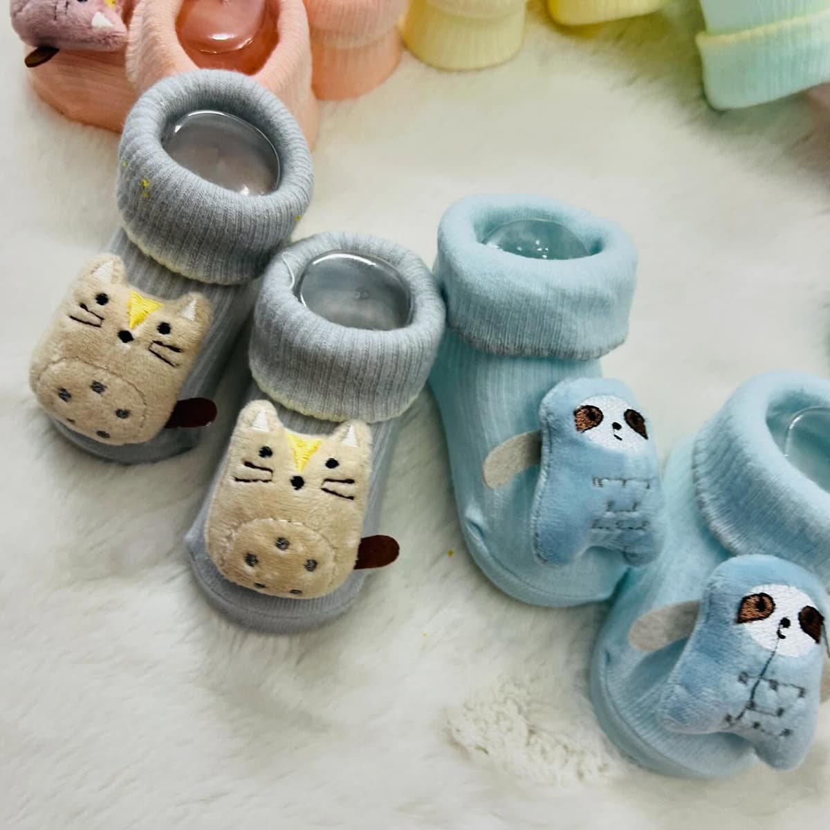 Babies 3D Booties Socks