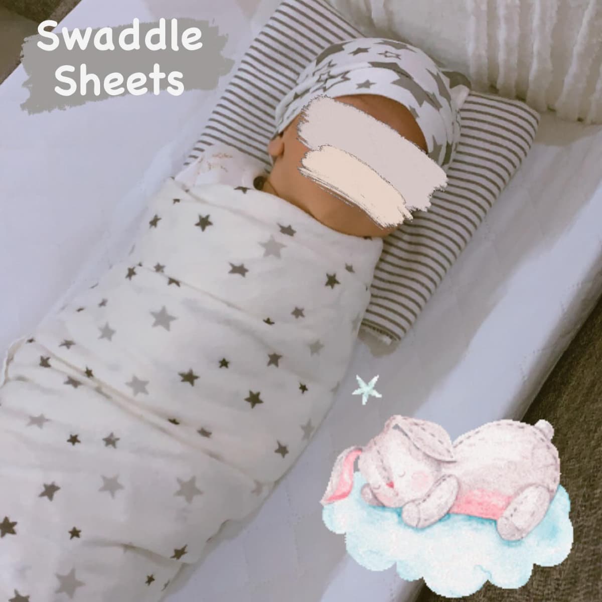 Gerber Flannel Swaddle Sheets